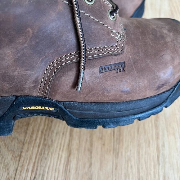 Carolina Women's Bruno 5" Full-Grain Leather Aluminum Toe Work Boots Size 10M - Picture 6 of 11